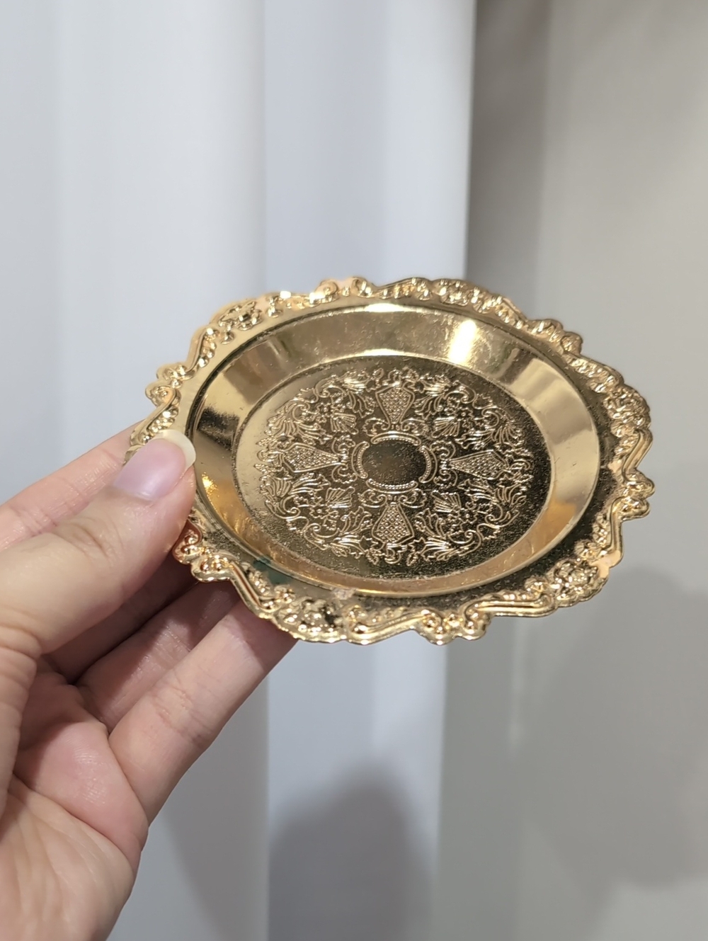 Ornate Gold Decorative Dish